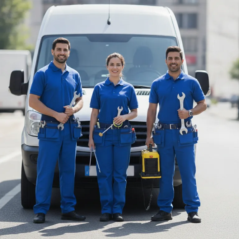 Industriewäscherei Team in Frechen
